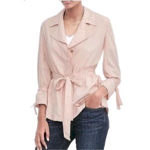 NWT Banana Republic Pink Belted Jacket.  Size S